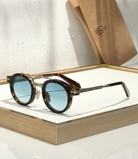 Jacques Marie Mage Delage Tortoise Blue Limited Edition Sunglasses 4525-147