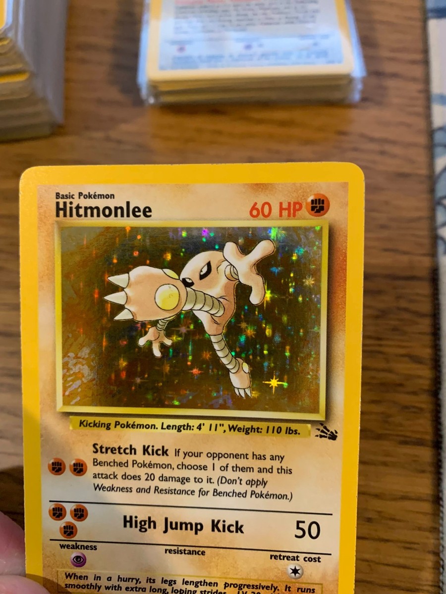 hitmonlee holographic card Hitmonlee [Reverse Holo] #13 Prices | Pokemon Legendary Collection