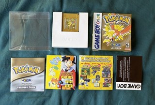 Pokemon: Gold Version (GBC 2000) Authentic Complete CIB Manual NEW SAVE BATTERY