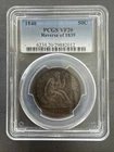 1840 Reverse 1839 Seated Liberty Silver Half Dollar PCGS VF20