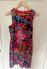 NWT Womens Size 2 J. Crew Multicolor Sleeveless Floral Sheath Mini Dress