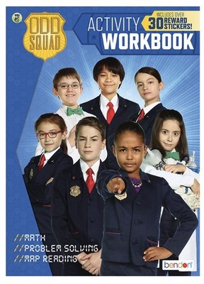 PBS Kids Odd Squad Workbook with 30 Stickers - Math, Problem Solving & Map R...