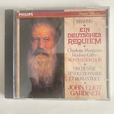Brahms   Ein Deutsches Requiem CD 1990 Classical Philips John Eliot Gardiner