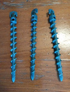 7” Tree Stakes (Auger Style) for Young Trees, Set of 3