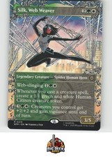 SILK, WEB WEAVER (BORDERLESS) MARVEL'S SPIDER-MAN MTG NM/M