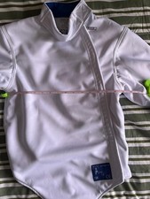 Fencing Jacket Alpha 2020, 350N, 42 male, front zip, Unworn