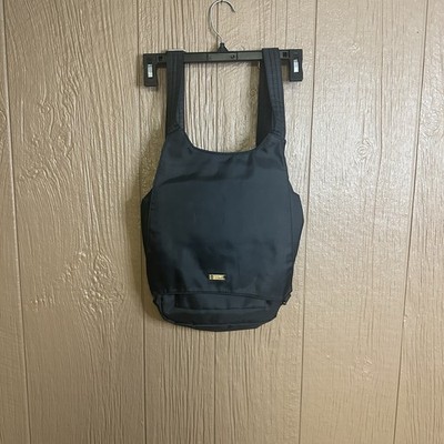 Picard Black Shoulder Back Pack One Size Clip Closure Pockets Hiking Casual