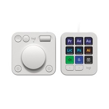 Logitech MX Creative Console 9 Customizable Keys Pale