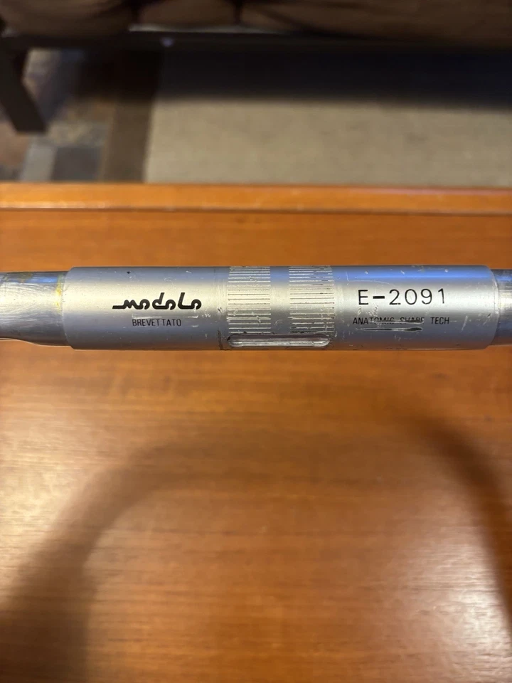 Modolo E-2091 Brevettato Anatomic Drop Handlebar 25.4mm 410mm Vintage - Image 2 of 4