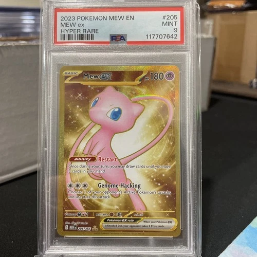 Pokemon Mew ex SV: 151 Hyper Rare 205/165 MINT PSA 9 TCG