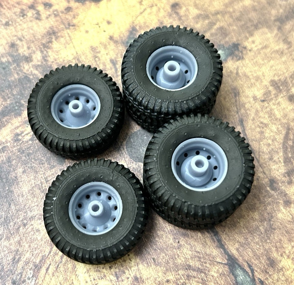 Resin 1/24 Scale: 15-inch “Alcoa Truck” Dually Wheels W/ Commercial ...