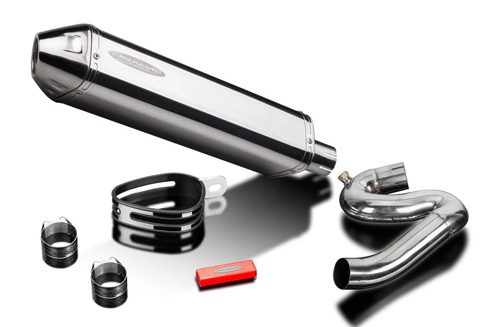 Kit silenciador escape acero inoxidable triovalado 17" deslizable Honda CBR1000RR 2008-2016 Foto 4 de 4