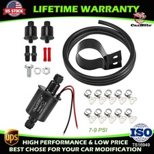 Universal Electric Fuel Pump 12v High Pressure 7-9psi 30 Gph Gasoline Trucks New