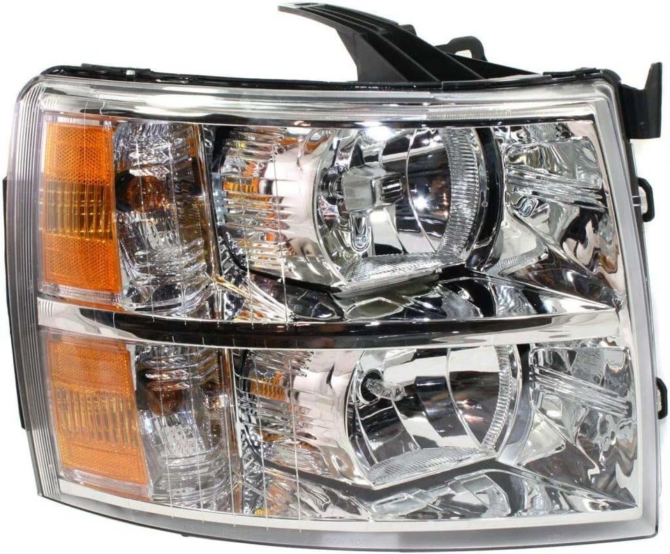 Headlights For Chevy Silverado Truck 2011 Left Right Pair 1500 2500 3500 HD - Image 2 of 4