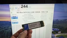 WD Blue SA510 1TB M2 2280 SSD WDS100T3B0B Health 100 . Usage 0 Hours