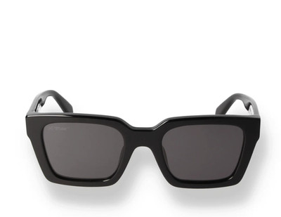 OFF WHITE Palermo Sonnenbrille Unisex schwarz dunkelgrau (One Size) *REFHB172
