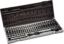 Grey Pneumatic 14 Dr 53pc Fr. Metric Duo-socket Set 6pt 89653crd Us Grey Pneumatic 14 Dr 53pc Fr. Metric Duo-socket Set 6pt 89653crd Us