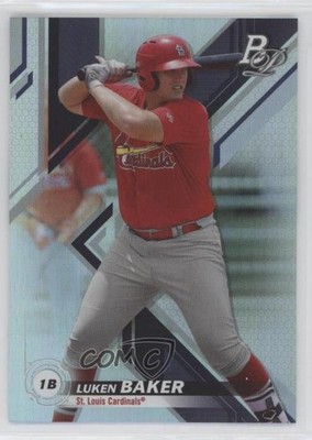 2019 Bowman Platinum Wal-Mart Top Prospects Luken Baker #TOP-45 0c4