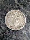 1854-P Seated Liberty Dime with Arrows