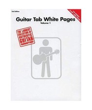 Guitar Tab White Pages - Volume 1 - 2nd Edition