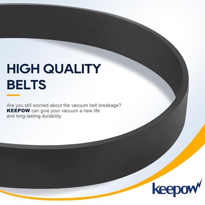 KEEPOW E0205 Vacuum Belt for Eureka Power Speed Vacuum, Replacement Parts