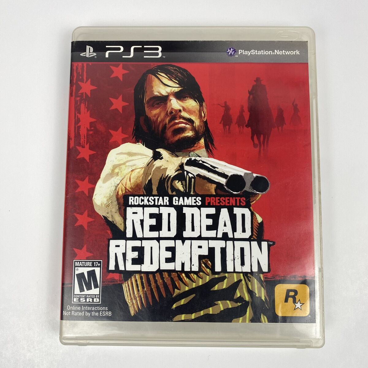 Red Dead Redemption Rockstar Games PS3 Video Game w/ Map and Manual