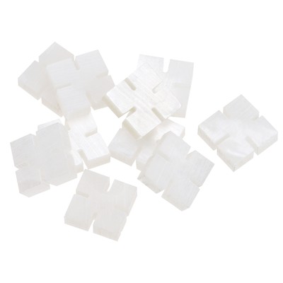 Musiclily Pro 10Pcs 6mm Mother of White Pearl Diamond Guitar Fretboard Inlay Dot