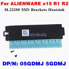 5GDMJ New SSD Heatsink SATA Bracket For Dell Alienware X15 R1 M.2 2280 05GDMJ