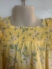 Tahari Girls Size 4 Yellow Embroidered Floral Sleeveless Dress — photo 5