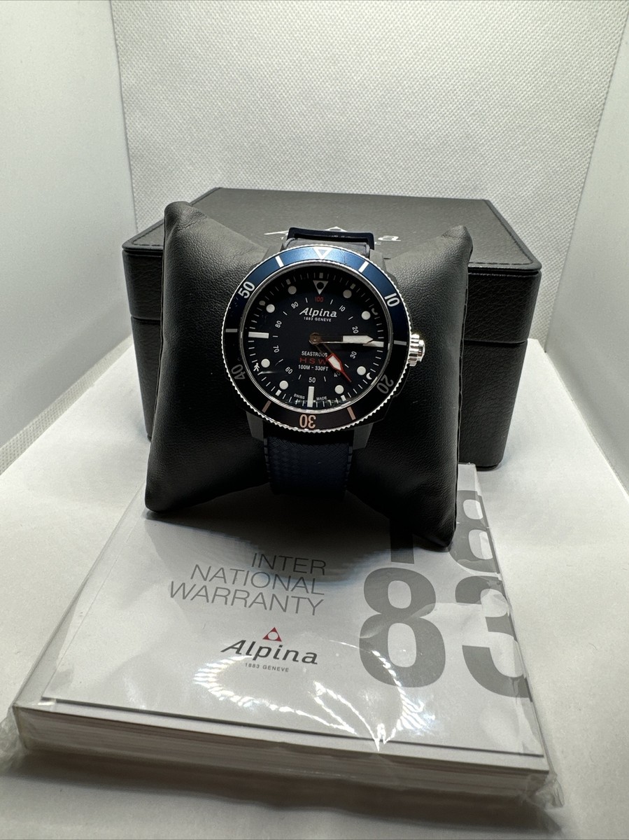 Alpina Seastrong Horological AL-282LNN4V6 Men Blue Rubber Analog Smartwatch YAY3 Alpina Seastrong Horological AL-282LNN4V6 Men Blue Rubber  main image 3