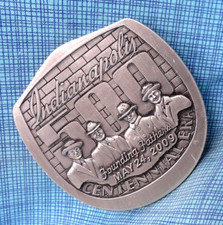 2009 Indy 500 Belt Buckle Centennial Race Founding Fathers LE OLP USA  .NOX591