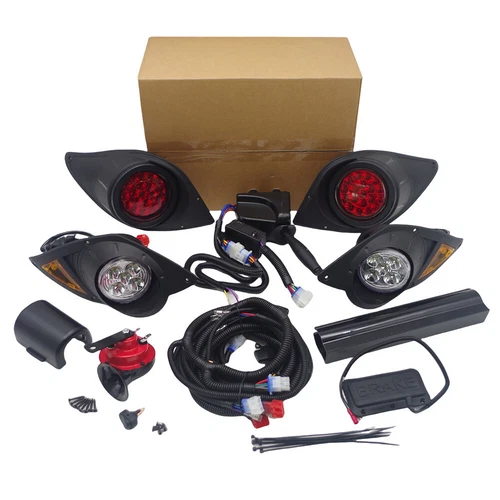 Fits Yamaha G29 YDR Drive 2007up w/ Universal Deluxe Golf Cart Light Upgrade Kit - Picture 12 of 12