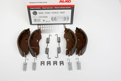 Original Bremsbacken ALKO Bremse 1635 1636 1637 AL-KO Set 47 160x35 Bremsbelag 
