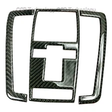 Front Row reading lights Real Carbon Fiber Trim Kit Fits 08-14 W204 C350 C63