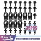 <!--F#f_0-->35X Body Bolts & U-nut Clips M6 Engine Under Cover Splash Shield Slash Guard OZ<!--F/-->