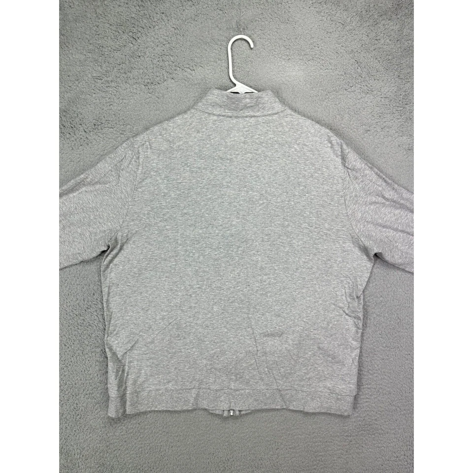 Suéter Robert Graham Adulto 2XL Gris Calce Clásico Cremallera Completa Sudadera Bolsillo Para Hombres Foto 2 de 4