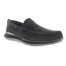 PROPET MCX044 VIASOL SLIP ON MENS BLACK LIGHTWEIGHT CANVAS CASUAL SIZE 12 EEEEE