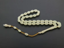 Green phosphorus 33 beads Islamic Prayer Beads  misbaha Tesbih fosforlu 403030