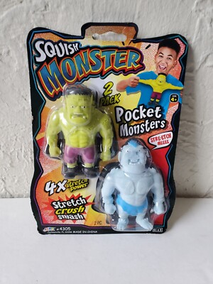 Halloween Pocket Stretchy Monster Toy Stretch, Squish Scare Spooky Fun  JA-RU