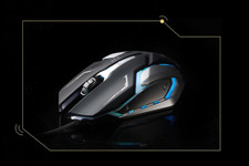 Gaming Mouse LED Breathing Fire 4 Button Silent USB Wired 1600 DPI Laptop PC 10