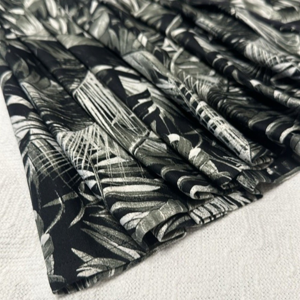 Tail Tennis Skirt Pleated Reversible Tropical Print and Checkered Womens Medium