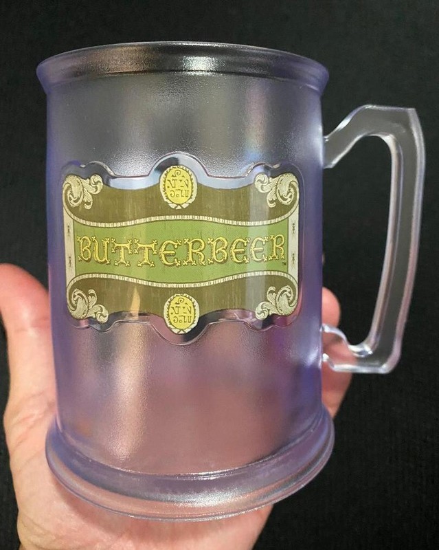 Harry Potter BUTTERBEER Plastic Souvenir Mug Universal Studios Orlando Wizarding