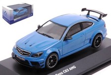 2012 Mercedes C-Class C63 6.3 V8 AMG Black Series Blue 1:43 SOLID 4311607