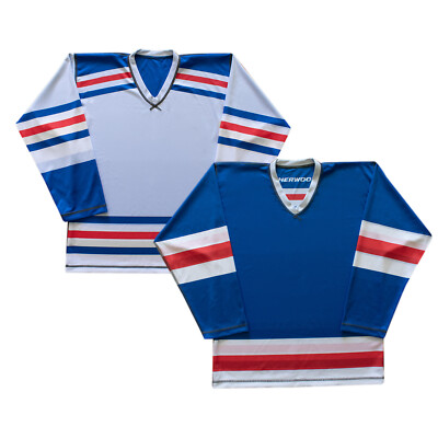 New York Rangers NHL Replica Reversible Ice Hockey Jersey Sherwood