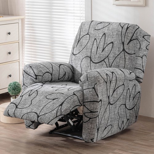 Stretching Printed Sofa Cover Anti Scratch Lazy Chair Covers for Living tivSr⊕ - Picture 19 of 27