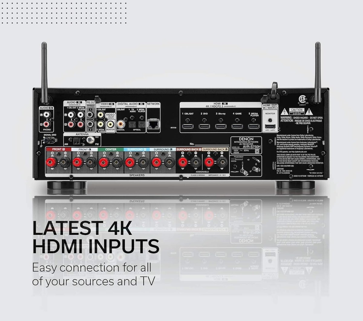 DALI サラウンドスピーカー DENON AVR-S750H AVR-S750H-2019_scene.jpg?sw=768