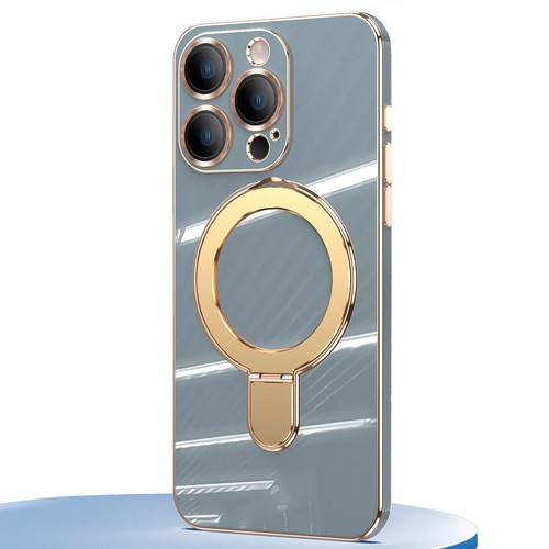 Clear MagSafe Shockproof Ring Stand Case Cover For iPhone 16 15 Pro Max 14 13 12 - Zdjęcie 35 z 37