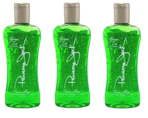 BL Panama Jack Green Ice 8oz Pure Aloe Vera Gel *Three Pack* - 第 1/1 張圖片