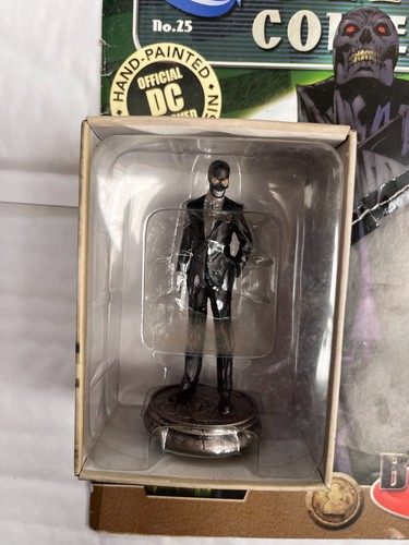 DC COMICS FIGURAS DE AJEDREZ COLECCIÓN NÚMERO 25 MÁSCARA NEGRA MODELO Y REVISTA EAGLEMOSS - Imagen 2 de 6