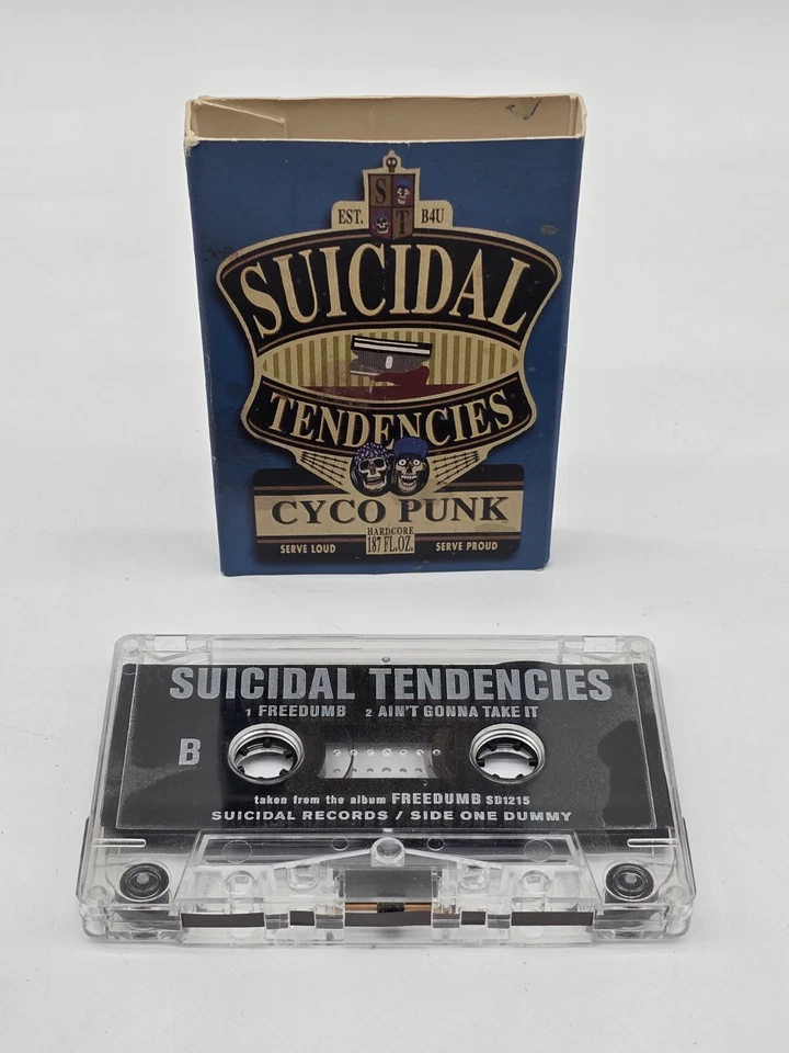 Suicidal Tendencies Rare Promo Cassette From The Album "Freedumb". VG Condition. - Image 4 of 4